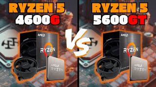 Ryzen 5 4600g vs Ryzen 5 5600gt  Testes na Vega 7 com 16gb de Ram [upl. by Rosetta41]