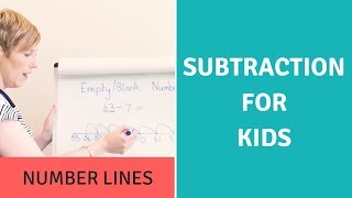 Subtraction for Kids  How to Subtract  Number Lines  KS1  Math Games  Subtraction Games KS1 [upl. by Ilam826]