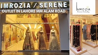 Imrozia Premium Outlet Visit In Lahore MM Alam Road  Imrozia Premium New Luxury Collection 2022 [upl. by Adrell514]