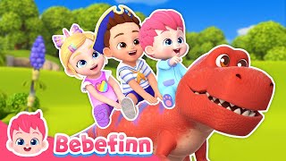 🦕🦖 Welcome to The Dino World  EP127  Bebefinn Nursery Rhymes and Kids Songs [upl. by Hildie]