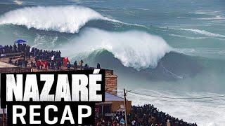 Nazaré Big Wave Tow Surfing Challenge RECAP [upl. by Nataniel]