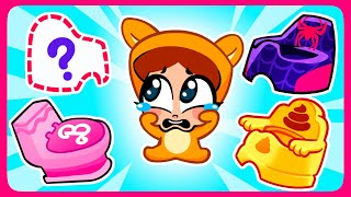 😭🚽 Where Is My Potty 😭🚽😭 Time to Poo Poo 💩 Potty Training for Kids [upl. by Fallon]