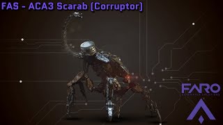 Looking at the ACA3 SCARAB “Corruptor” model  Horizon Zero Dawn in game [upl. by Enelak588]