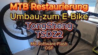 MTB Restauration umbau zum E Bike Teil 2 [upl. by Laefar173]