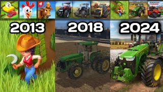 Evolution of AndroidIOS Farming Games [upl. by Shieh637]