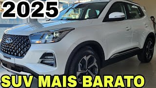 NOVO CAOA CHERY TIGGO 5X PRO 2025 TURBO  MELHOR SUV E MAIS BARATO DA CATEGORIA E PREÃ‡O ATUALIZADO [upl. by Hullda]