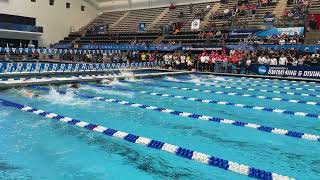 Leon Marchand 200y Free 12897 NCAA RECORD [upl. by Junius]