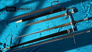 Royal Armouries Collection Matt EastonWindlass English Longsword amp Wakefield Hanger Review [upl. by Meehsar354]