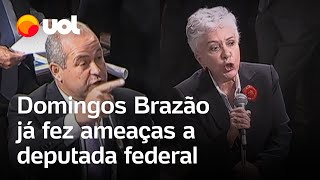 Caso Marielle Domingos Brazão já fez ameaças a deputada federal Cidinha Campos veja discussão [upl. by Notffilc]