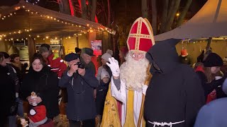 SaintNicolas a distribué beaucoup de bonbons à Bitche [upl. by Dekow]