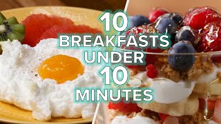 Breakfasts In Under 10 Minutes [upl. by Hgielyk]