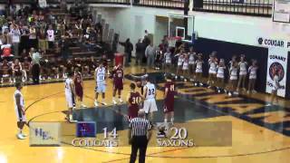 Schaumburg vs Conant High School Basketball Game 11913 [upl. by Enihpled]