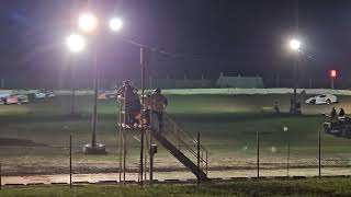 AJ Hunsinger NYPenn IMCA Modified Series  The Hill Speedway Feature 83024 [upl. by Reinertson]