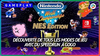 GAMEPLAY  Nintendo World Championships NES Edition  Nos premiers records sur le jeu [upl. by Hammad]