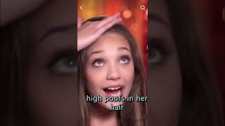 Maddie Ziegler unfiltered moments🤣dancemoms maddieziegler Lifetime [upl. by Einnil]