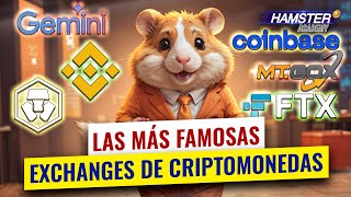 Las 6 principales exchanges de criptomonedas famosas que cambiaron el mundo⚡️ Hamster Academy [upl. by Acinorej]