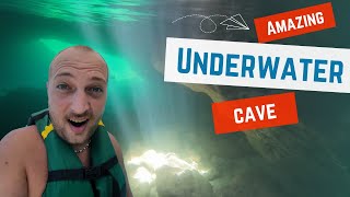 Exploring Puerto Galeras Hidden Underwater Cave  Philippines Travel [upl. by Fay1]