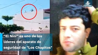 Así fue el fuerte operativo para detener a quotEl Niniquot jefe de seguridad de “Los Chapitos” en Sinaloa [upl. by Akselaw]