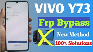 Vivo Y73 Frp Bypass New Trick  Vivo Latest Security Frp Google Lock Without Pc 100 Working [upl. by Oremodlab39]