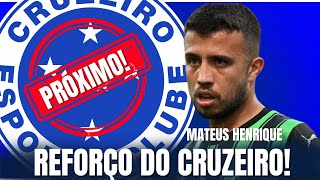 🔥MATHEUS HENRIQUE PROXIMO DO CRUZEIRO [upl. by Leavy]