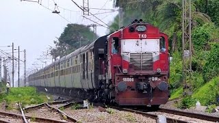 FASTEST ALCo HAUL TRAIN OF WESTERN RAILWAYS  GARIB RATH EXPRESS [upl. by Eurydice]