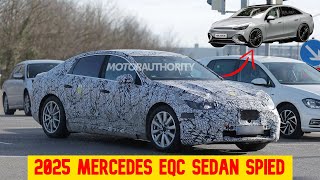 2025 Mercedes EQC Sedan Spied  What To Expect  New Midsize Electric Sedan [upl. by River264]