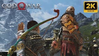 God of War  Tyrin Şatafatlı Mekanı Kara Run Görevi 15Bölüm Türkçe  2K [upl. by Gilroy]