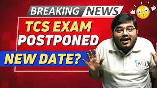 TCS NQT Exam Cancelled  What is the new Exam Date  TCS NQT Server Down [upl. by Aeila]