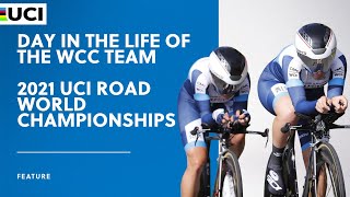 A day in the life of the WCC Team  2021 UCI Road World Championships [upl. by Weiner]