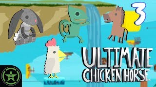 Lets Play  Ultimate Chicken Horse  Not the Cheddar Part 3 [upl. by Anitsihc5]