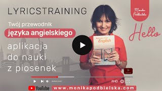 lyricstraining  jak uczyć się angielskiego z piosenek [upl. by Poulter]