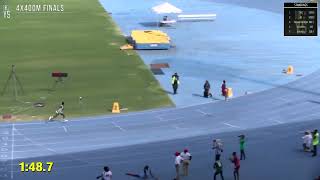 BAISS U17 Boys 4x400m Finals 2023 [upl. by Ydur402]