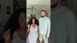 We balance each other out 🤣 youtubeshorts couple funny shorts [upl. by Phyl23]