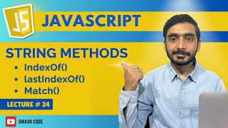 JavaScript Tutorial 24 String Methods P5 indexOf and lastIndexOf  Web Dev 119 [upl. by Nnylcaj]