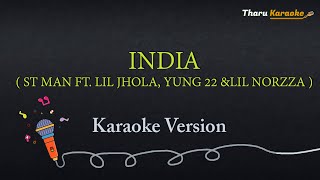 INDIA  Karaoke  RAPHIP HOP Song  Jhola gang karaoke India karaoke song [upl. by Goth]