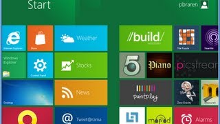 Install Windows 8 Enterprise on VMware Player [upl. by Abihsot]