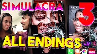 SIMULACRA  The Finale  ALL ENDINGS  SECRET ENDING  Manly Lets Play  3 [upl. by Simah]