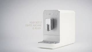 SMEG  Collezione Coffee Machine BCC13 [upl. by Enuahs]