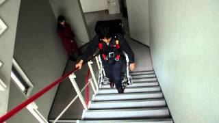 パワーローダー ライト quotPower Loader LitequotPLL01 階段昇り climbing stairs [upl. by Hamachi]