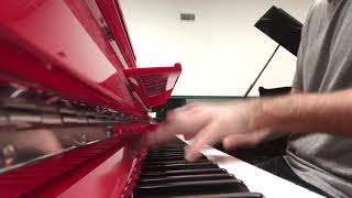 Playing a Red Seiler Piano Austin N 2019 [upl. by Talich]