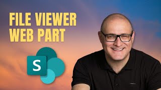 How to embed a document on a SharePoint page using the File Viewer Web Part [upl. by Attaynek848]