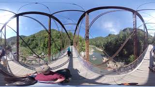 OampW Bridge Big South Fork Tennessee [upl. by Uzia98]