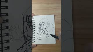 Drawing Noritoshi Kamo from Jujutsu Kaisen animeedit animedrawing animesketch jujutsukaisen [upl. by Tabor515]