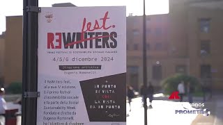 ReWriters fest alla Sapienza va in scena la sostenibilità sociale [upl. by Sucramd477]