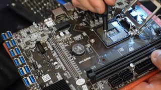 BTC B250C GPU Mining Mobo Is ALIVE shorts [upl. by Soma112]