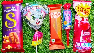 Unboxing GIANT Rainbow Lollipop Candy with Yummy Sweets Cutting Satisfying video [upl. by Anahpets624]