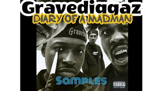 Gravediggaz’s Diary of a Madman Samples Vinyl [upl. by Rebah]