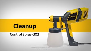 Wagner Control Spray QX2 Cleanup [upl. by Htebyram]