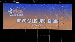 INTERNATIONAL CHORAL EISTEDDFOD 2024  The Vocalist UPSI Choir Part 2 mcemalaysiachoraleisteddfod [upl. by Erimahs]