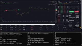 Insane 59 Coin Hedging Crypto Trading Bot 1 min chart Cross100x Leverage Automatic Trading 247 [upl. by Oileve855]